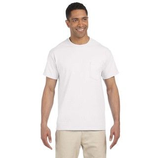 Gildan Mens Ultra Cotton Pocket Undershirts (pack Of 12)