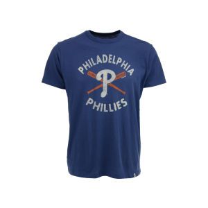 Philadelphia Phillies 47 Brand MLB Crossed Bats Flanker T Shirt