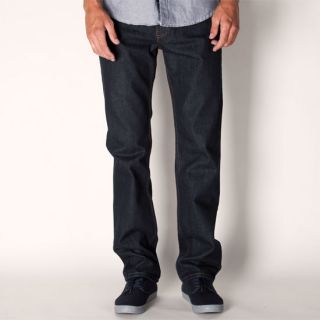 New York Slim Straight Mens Jeans Dark Rigid In Sizes 30X32, 33X34, 30X30,