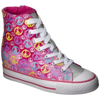 Girls Circo Gina High Top Sneakers   Pink 6