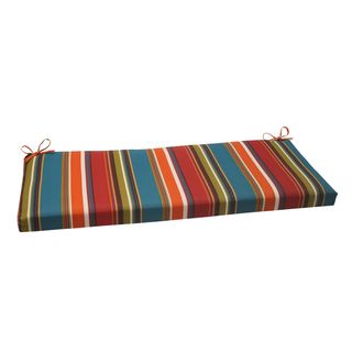 Pillow Perfect Westport Polyester Teal Outdoor Bench Cushion