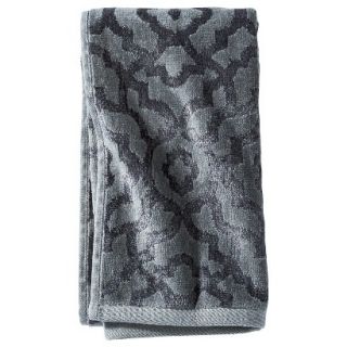 Fieldcrest Luxury Jacquard Hand Towel   Molten Lead