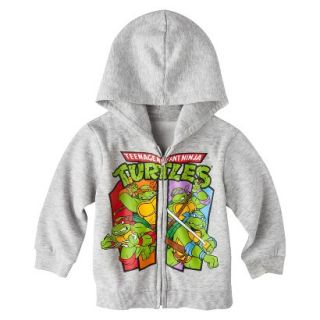 Teenage Mutant Ninja Turtles Infant Toddler Boys Hoodie   Gray 3T