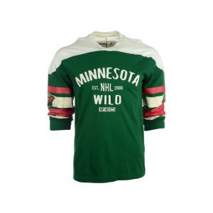Minnesota Wild NHL CCM Long Sleeve Applique Crew