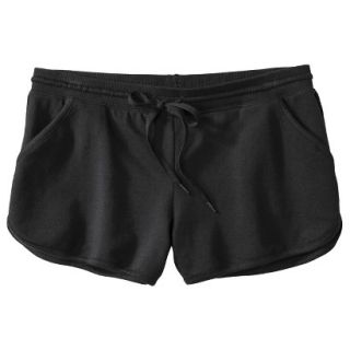 Gilligan & OMalley Womens French Terry Short   Black L