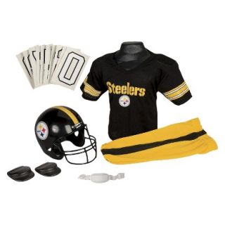 Franklin Sports NFL Steelers Deluxe Uniform Set   Medium