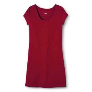 Mossimo Supply Co. Juniors T Shirt Dress   Ruby Hill L(11 13)