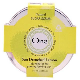One Sun Drenched Lemon Body Scrub   8 oz.