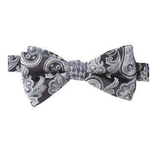 Stafford Crown and Seabrook Reversible Pre Tied Bow Tie, Black, Mens