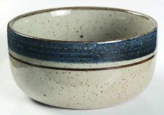 Otagiri Mariner 5 All Purpose (Cereal) Bowl, Fine China Dinnerware   Blue Rim,G