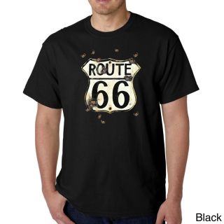 Mens Route 66 Bullet Hole T shirt