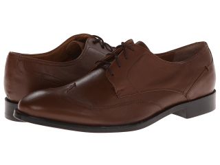 JD Fisk Jericho Mens Plain Toe Shoes (Brown)
