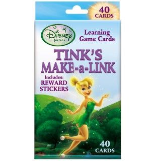 Tinker Bell Make A Link Learning Game Cards