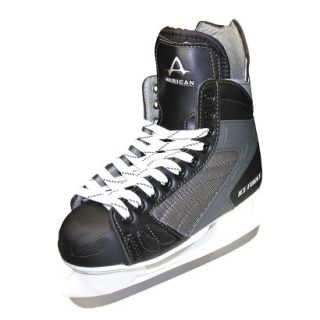 Boys American Ice Force Hockey Skate   Black (4)