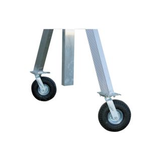 Vestil Pneumatic Casters for Aluminum Gantry Cranes   12 Inch x 3 1/2 Inch,