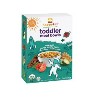 Happy Baby Happy Tot Organic Toddler Meal Bowls   Super Beefy Pasta (12 Pack)