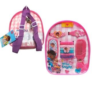 Disney Junior Doc McStuffins Mini Backpack Accessory Set