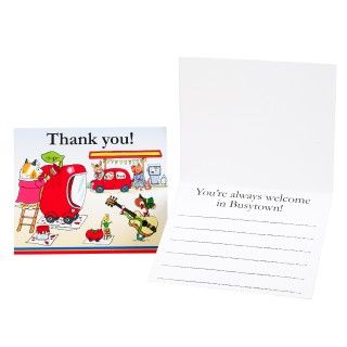 Richard Scarrys Busytown Thank You Notes