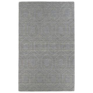 Trends Steel Grey Loft Wool Rug (8 X 11)