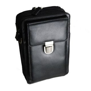 Castello Leather Top Zip Bag