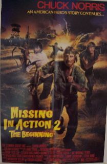 Missing in Action 2 the Beginning Movie Poster