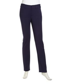 Slim Stretch Twill Slacks, Indigo