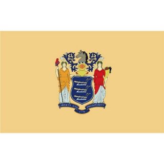 New Jersey State Flag   3 x 5