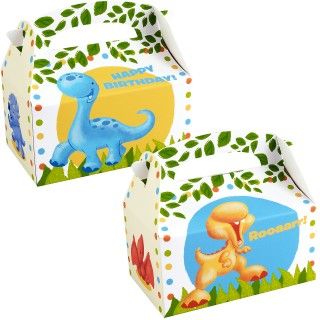 Little Dino Empty Favor Boxes