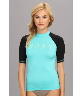 Roxy Perfect Stripe S/S Surf Shirt Womens Swimwear (Blue)