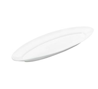 Cal Mil 24 Oval Platter   Porcelain, Bright White