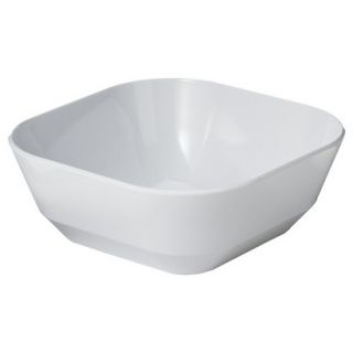 Room Essentials Melamine Serving Bowl Set of 2   White (Large)