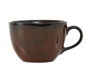 Tuxton 10 1/2 oz Ceramic Cup   Red Rock