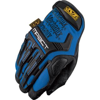 Mechanix Wear M Pact Glove   Blue, Medium, Model MPT 03