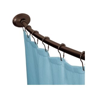 Maytex Curved Smart Shower Curtain Rod, Oil Rubbed Bronze
