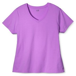 C9 by Champion Womens Plus Size Power Workout Tee   Lively Lilac 1 Plus