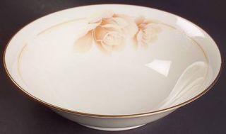 Noritake Devotion 9 Round Vegetable Bowl, Fine China Dinnerware   Taupe Roses,