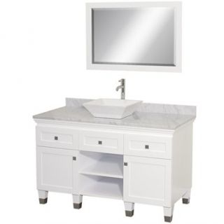Premiere 48 Bathroom Vanity by Wyndham Collection   White