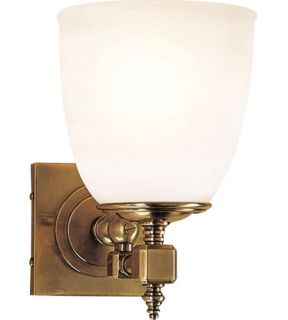E.F. Chapman Essex 1 Light Bathroom Vanity Lights in Antique Burnished Brass CHD1531AB FG