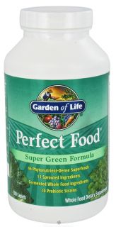 Garden of Life   Perfect Food Super Green Formula   300 Vegetarian Caplet(s)