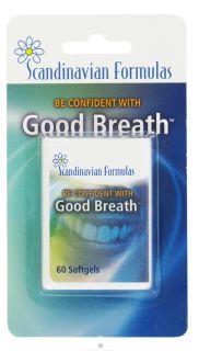 Scandinavian Formulas   Good Breath   60 Softgels