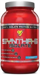 BSN   Syntha 6 100% Isolate Protein Matrix Vanilla Ice Cream   2.01 lbs.