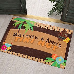 Personalized Doormats   Tropical Paradise