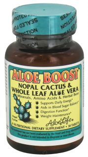 Aloe Life   Aloe Boost   30 Tablets