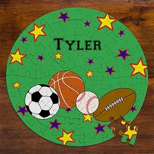 Personalized Kids Jigsaw Puzzles for Boys