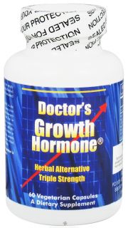 Fountain of Youth Technologies   Doctors Growth Hormone Triple Strength 750 mg.   60 Capsules