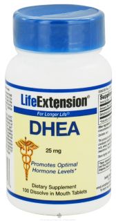 Life Extension   DHEA 25 mg.   100 Tablets