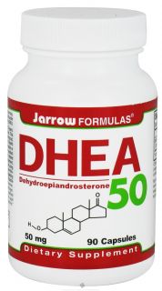 Jarrow Formulas   DHEA 50 mg.   90 Capsules