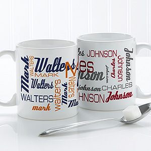 Fathers Day Gifts    Personalized Coffee Mugs For Him   Signature Style