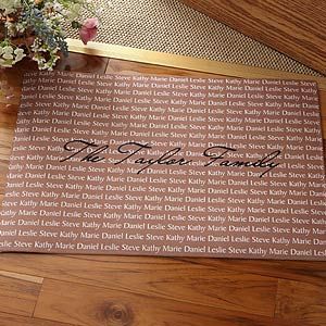 Family Is Forever Personalized Doormat