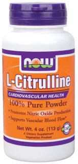 NOW Foods   L Citrulline Pure Powder   4 oz.